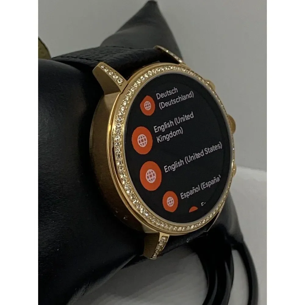 Fossil Gen 4 Authentic Digital Dial Smart Watch Custom Band FTW6011 QT517